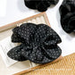 Gifty - Elegant Polka Dot Satin Hair Scrunchie
