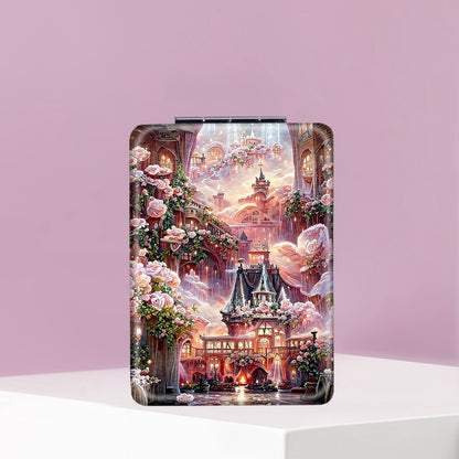 Mirroray - Foldable Cartoon Style Handheld Makeup Mirror