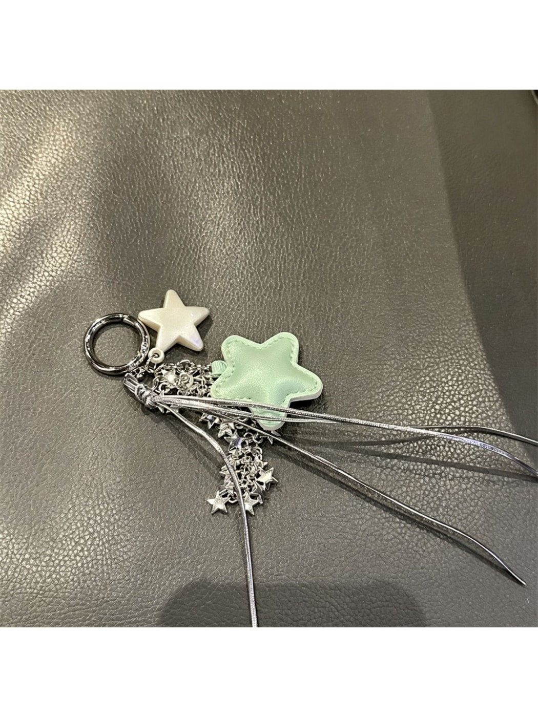 Keypus - Star Pendant Tassel Bag Charm Keychain