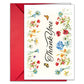 Carduria - Artistic Floral Thank You Greeting Card