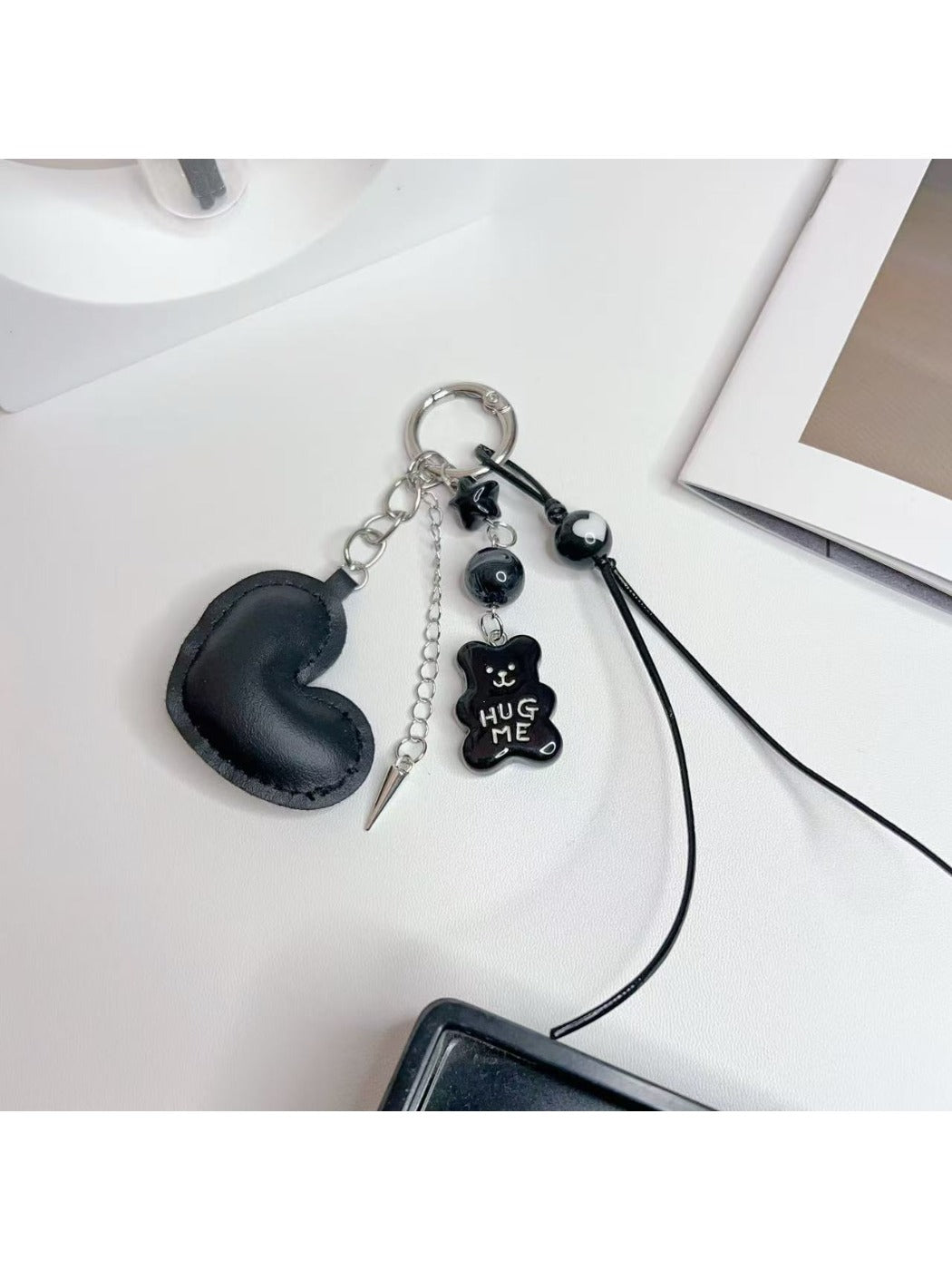 Keypus - Love Bear Charm Keychain