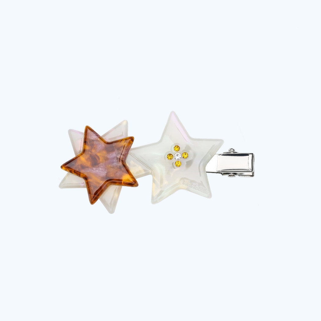 Beau - Vintage Two Tone Star Hair Clip