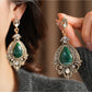 Nozari - Retro Teardrop Dangle Earrings Necklace