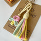 Keypus - Mini Flower Tassel Keychain