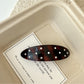 Beau - Chic Polka Dot Oval Hair Clip