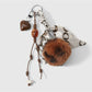 Keypus - Y2K Leopard Print Scarf Charm Keychain