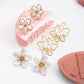 Earedge - Minimalist Openwork Floral Earrings
