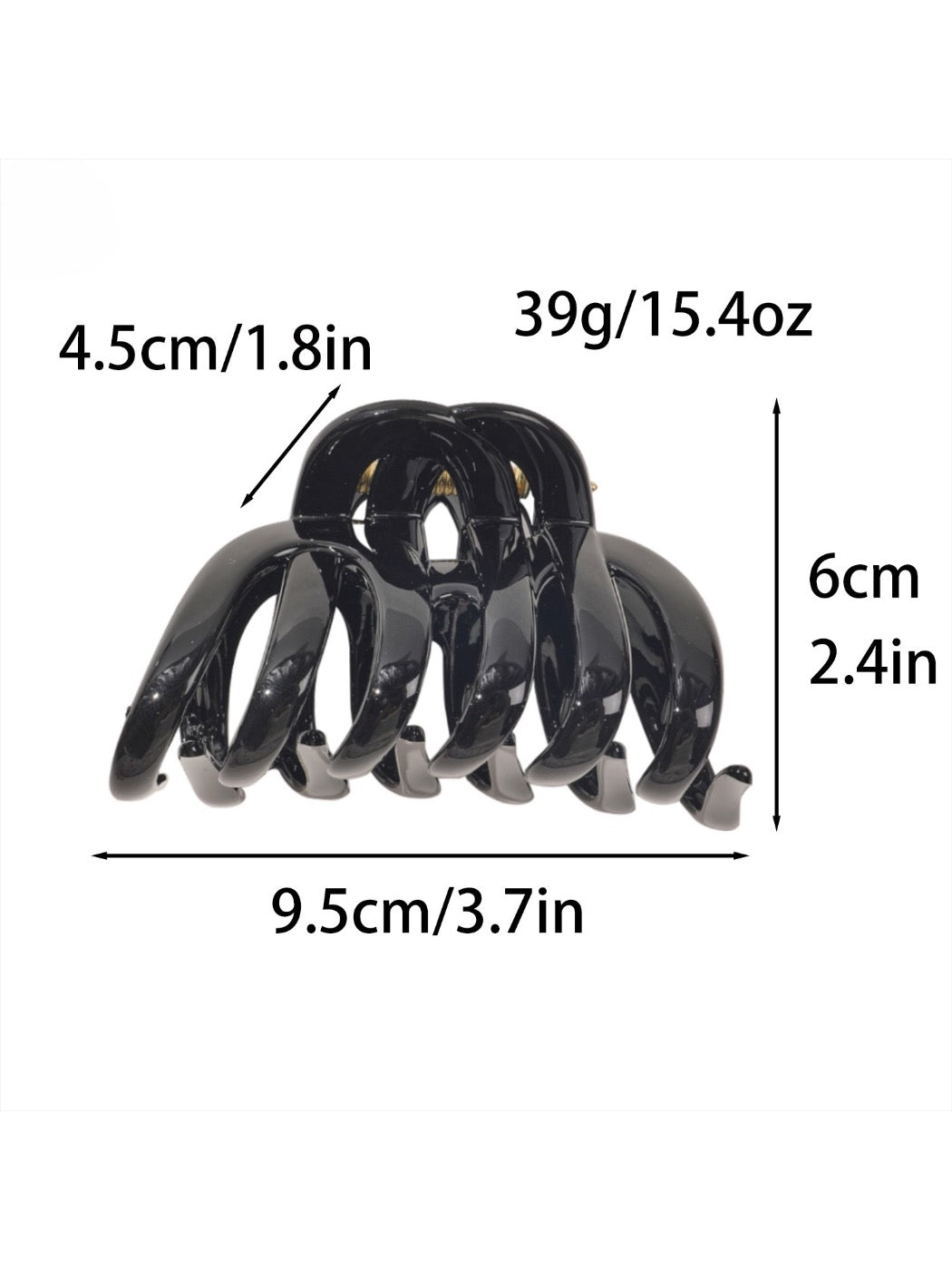 Beau - Jelly Color Extra Shark Hair Clip