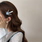 Beau - Floral Beaded Ribbon Barrette Hair Clip