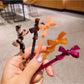 Beau - Chic Rectangular Bow Hair Clip