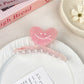 Beau - Cute Acrylic Floral Smiley Face Claw Clip