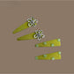 Beau - Sweet Style Flower Detail Alloy Hair Clip