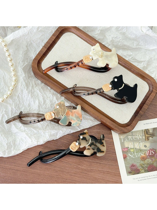 Beau - Cute Puppy Straight Hair Clip