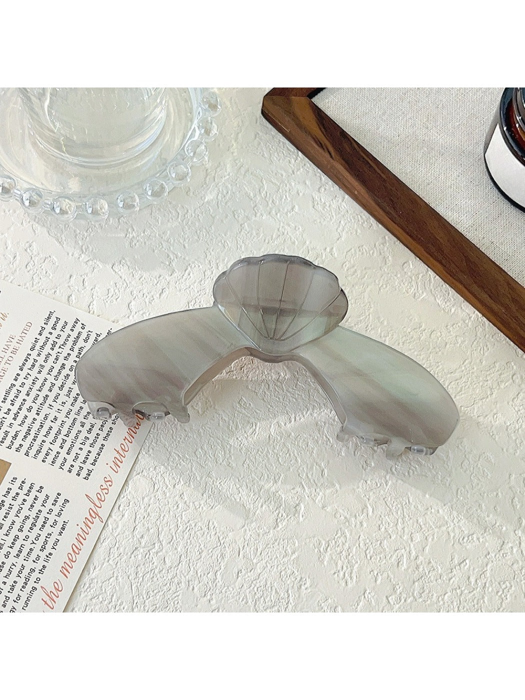 Beau - Minimalist Arch Hair Claw Clip