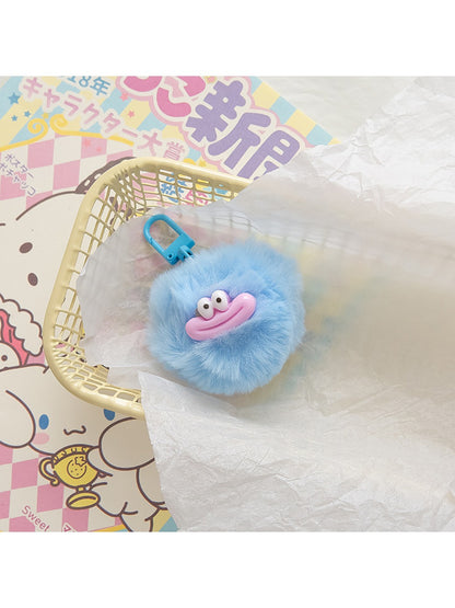Keypus - Cute Sausage Mouth Pom Pom Keychain