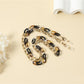 Velra - Leopard Print Color Blocked Eyeglass Strap
