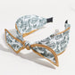 Gifty - Vintage Style Printed Bow Detail Headband