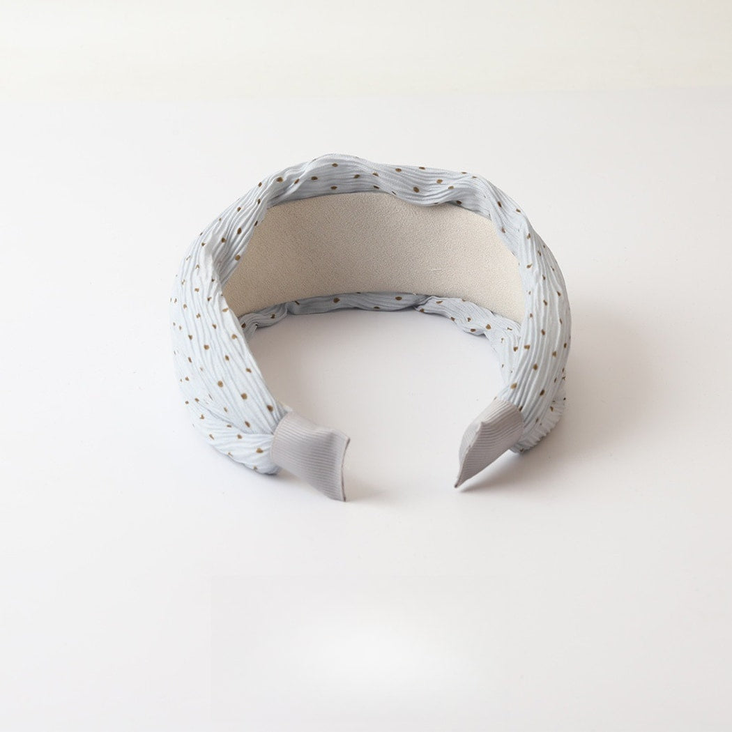 Gifty - Elegant Polka Dot Wide Headband