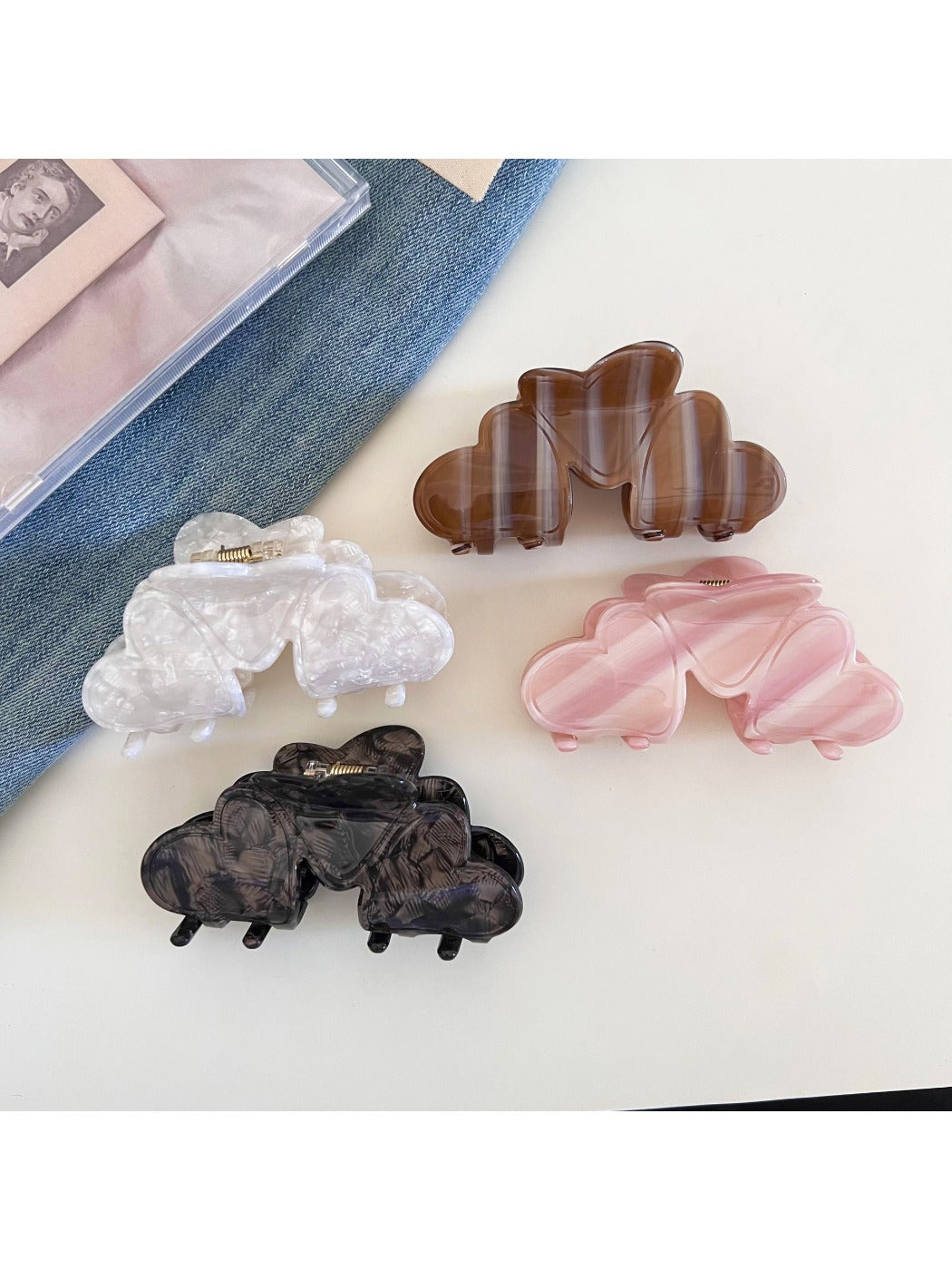 Beau - Sweet Heart-Shaped Cloud Clip