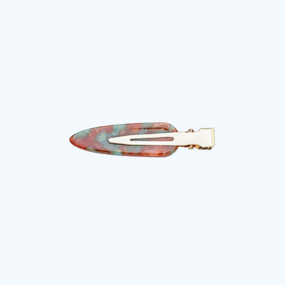 Beau - Vintage Marbled Tapered Hair Clip