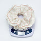 Gifty - Sweet Style Polka Dot Ruffle Lace Scrunchie