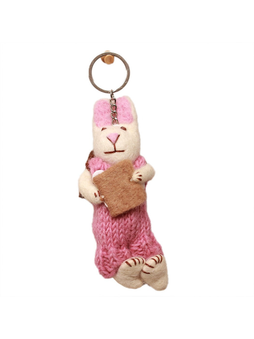Feltery - Cute 3D Rabbit Doll Keychain Bag Charm