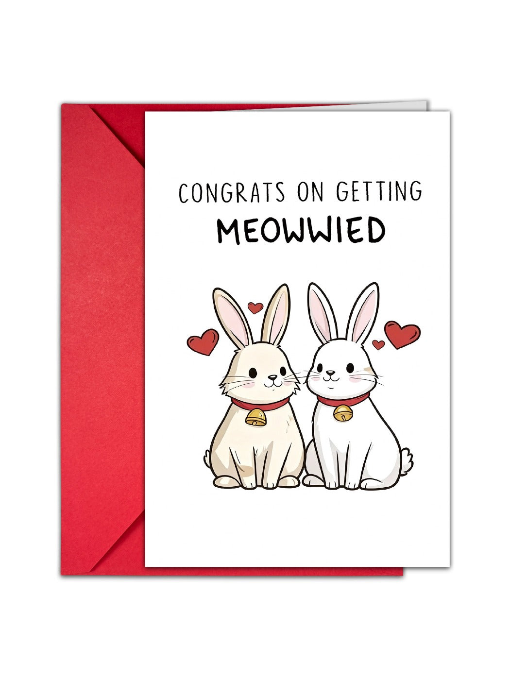 Carduria - Valentine's Day Heart Motif Greeting Card
