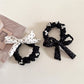 Gifty - Polka Dot Bow Hair Ring