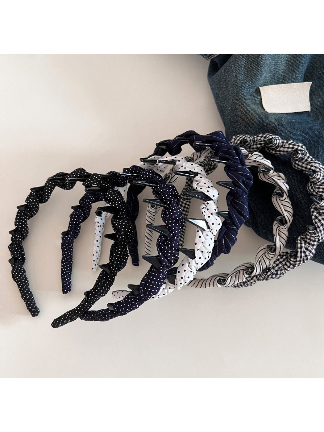 Gifty - Chic Polka Dot and Stripe Headband