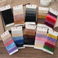 Gifty - Minimalist Braided Hair Ties Set Thick Scrunchies