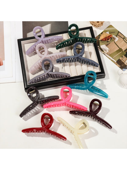 Beau - Jelly Spray Painted Shark Hair Clip