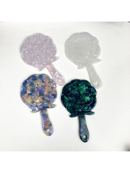 Mirroray - Rose Shaped Handheld Vanity Mirror