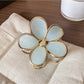 Beau - Five Petal Flower Hair Claw Clip