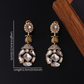 Earedge - Vintage Geometric Openwork Stud Earrings