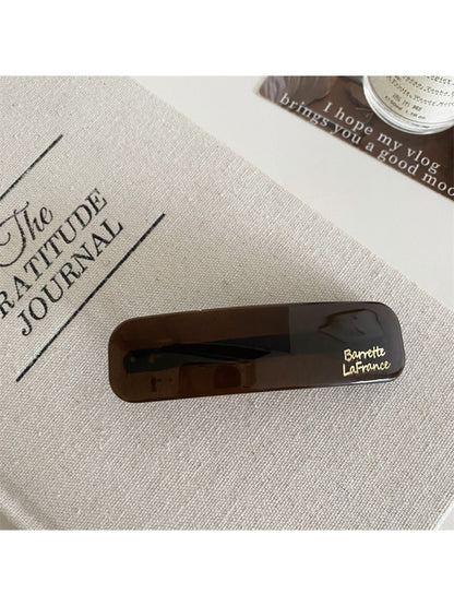 Beau - Rectangular Vintage Style Hair Clip