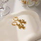 Earedge - Retro Cross Drop Earrings