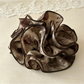 Gifty - Vintage Rose Print Ruffle Hair Scrunchie