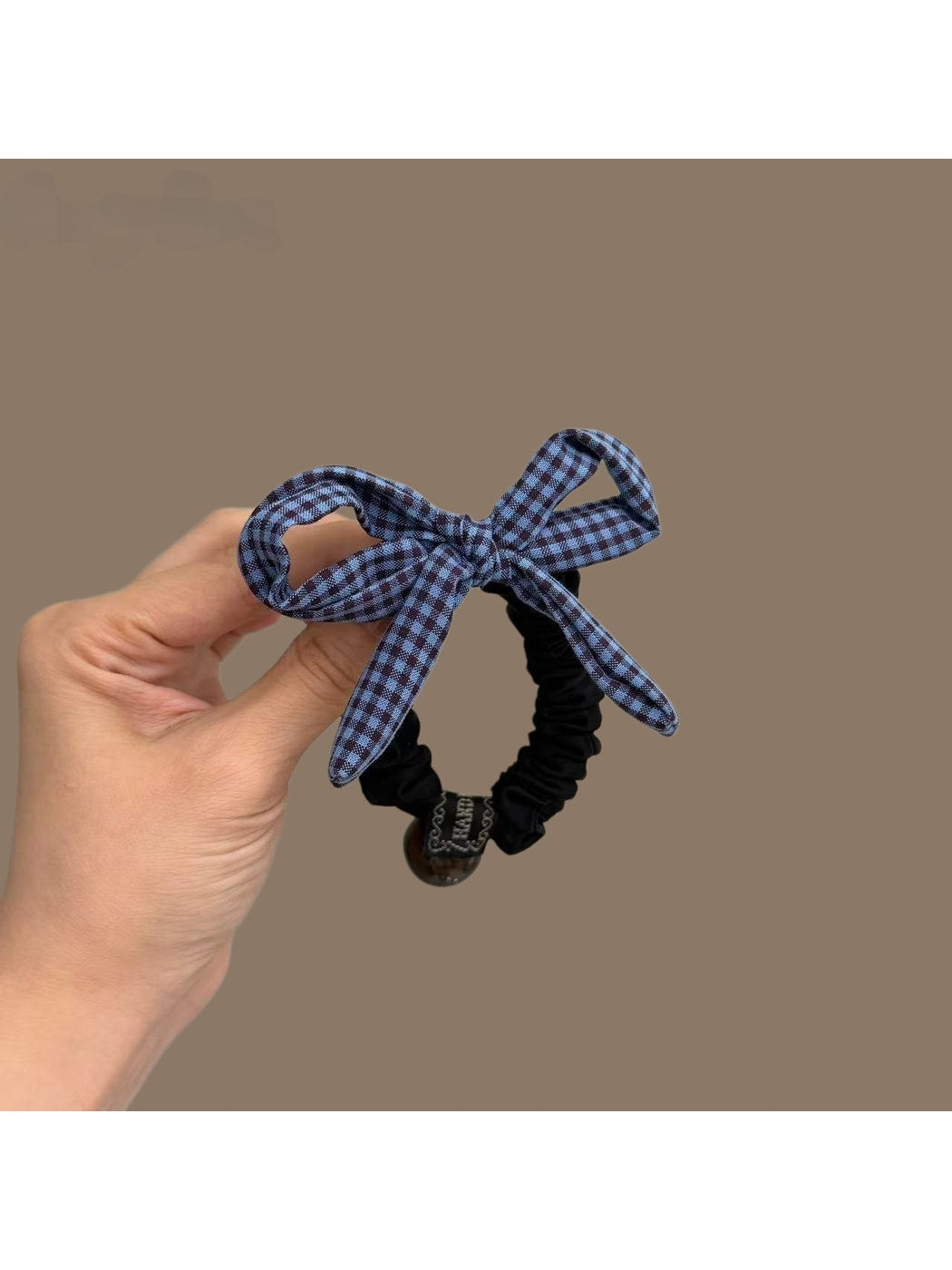 Gifty - Sweet Style Plaid Bow Decorative Scrunchie