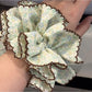 Side view of Gifty double layer scrunchie highlighting layered design