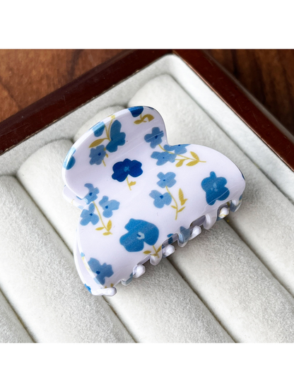 Beau - Sweet Printed Ring Acrylic Hair Claw Clip