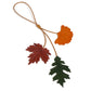 Keypus - Botanical Leaf-Shaped Charm Keychain