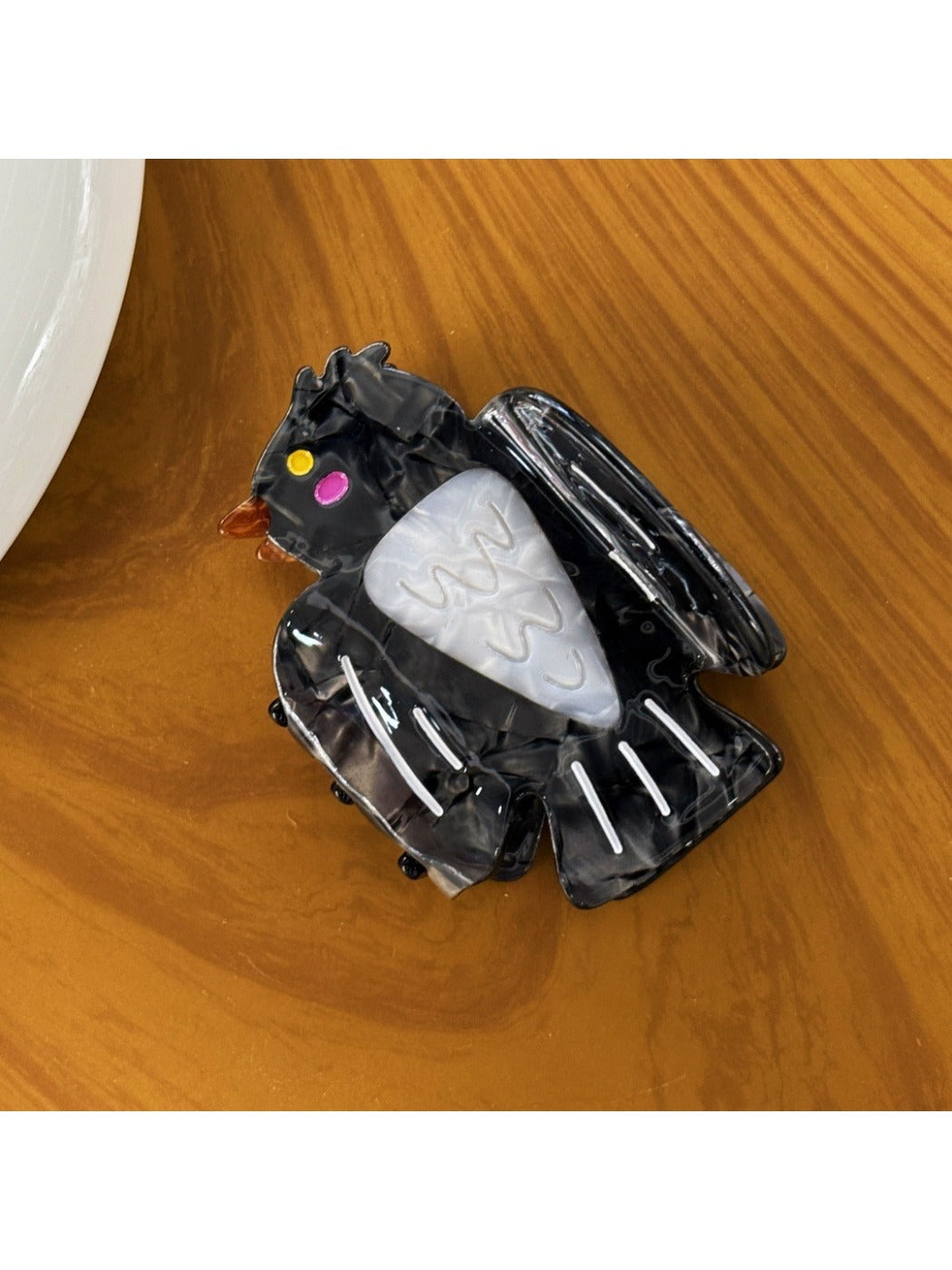 Beau - Cute Colorblock Bird Hair Clip