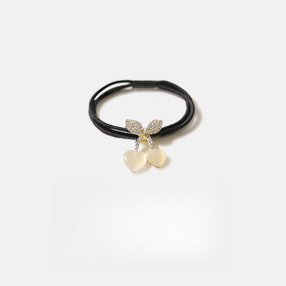 Gifty - Decorative Butterfly Motif Alloy Hair Tie