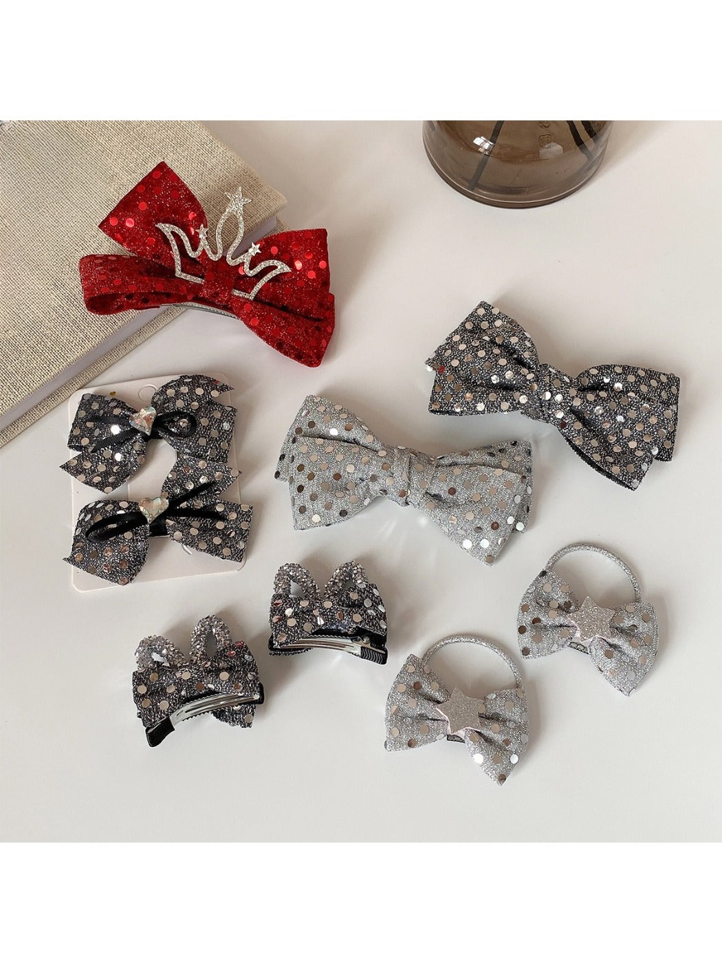 Gifty - Star Sequined Hair Tie