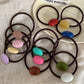 Gifty - Solid Color Oval Hair Tie