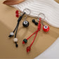 Keypus - Alloy Plastic Cherry Billiard Ball Keychain