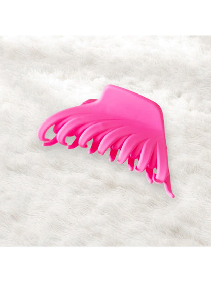 Beau - Plastic Arc Geometric Multi-Tooth Claw Clip