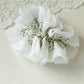 Gifty - Black White Polka Dot Scrunchie