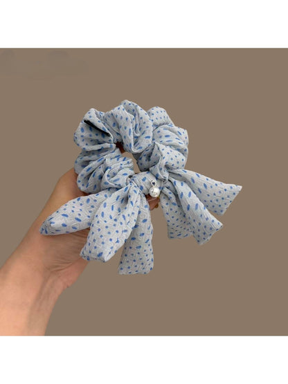 Gifty - Sweet Style Polka Dot Bow Scrunchie
