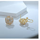 Earedge - Delicate Floral Cluster Earrings For Spring